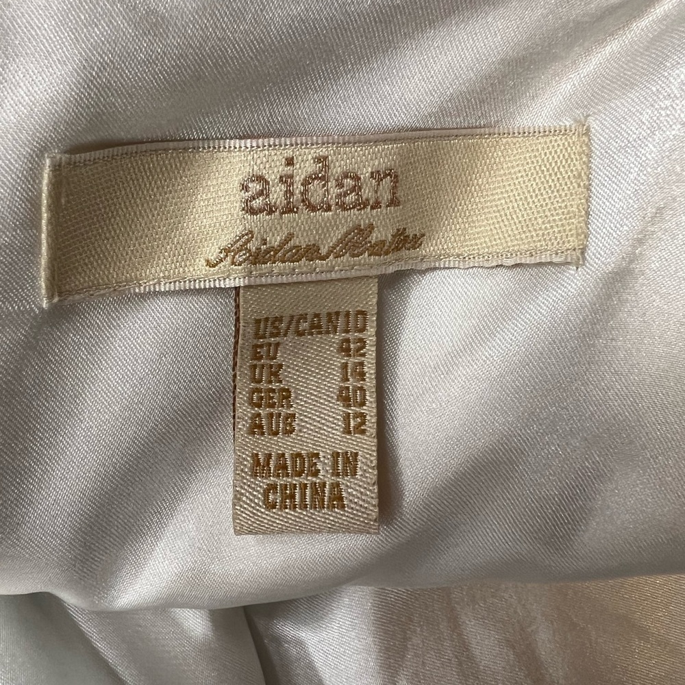 Aidan Mattox Floral‎ High Low Dress Size 10 - Picture 8 of 10